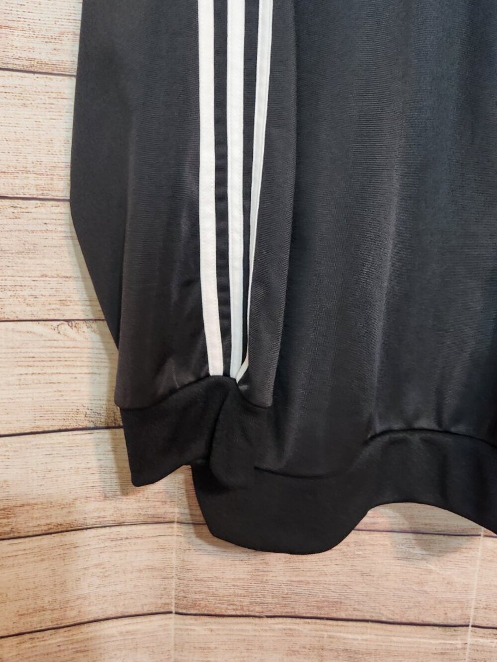 adidas Essentials Men's Track Zip Jacket Classic Style Black White Size 5XL - Picture 14 of 16
